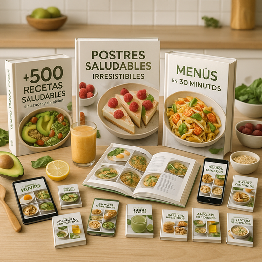 🥗 Pack 3x1 Rico y Sin Culpa + 11 Bonos