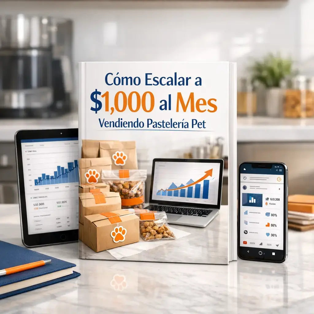 💰 Cómo Escalar a $1,000 al Mes Vendiendo Pastelería Pet