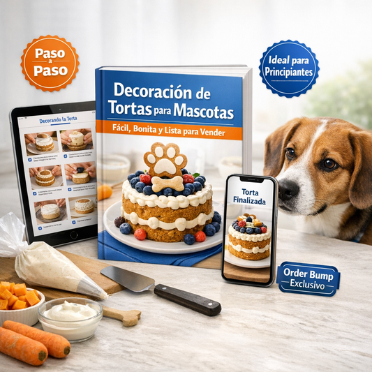 🎂 Decoración de Tortas para Mascotas