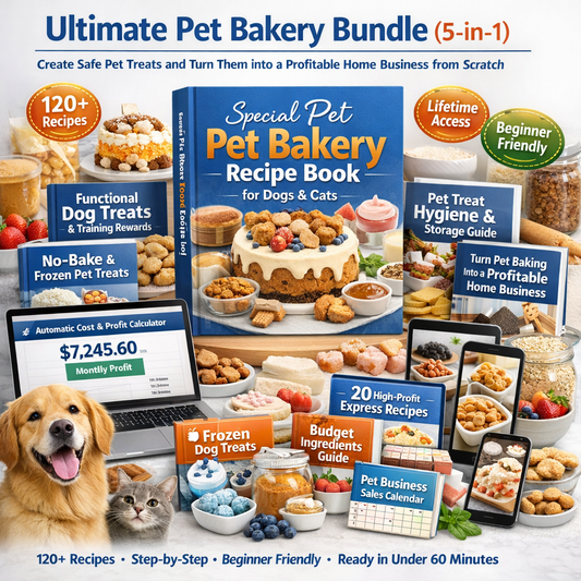 🐶🐱 5-in-1 Pet Bakery Pack