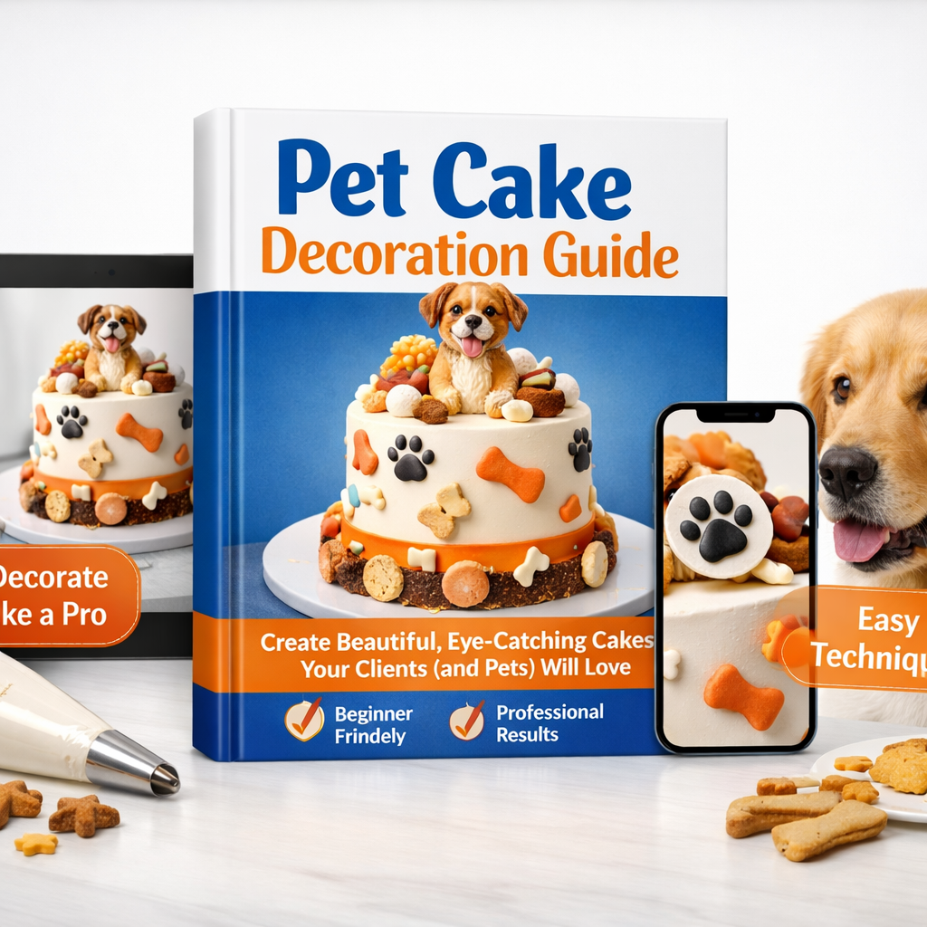 🎂 Pet Cake Decoration Guide